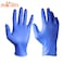 Zalcoon Vinyl Blue Pre-Powder  Gloves- Extra Large 100/Pack