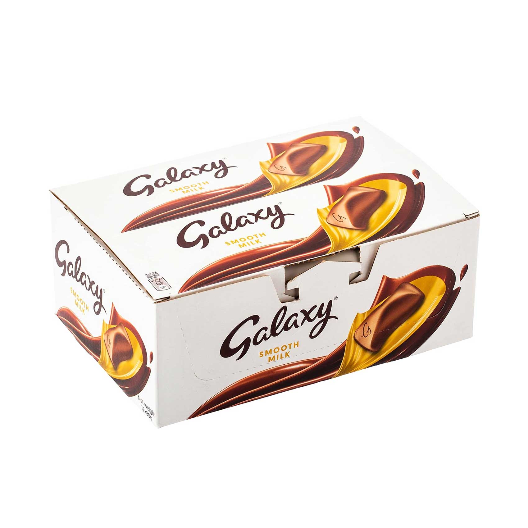 Galaxy Smooth Milk Choco Bar 80gx12 Pieces