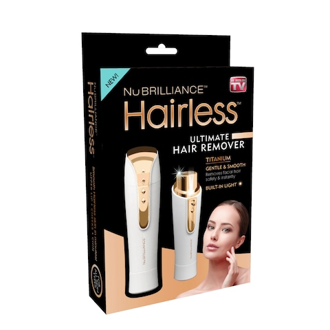 NuBrilliance Hairless Ultimate Painfree Hair Remover, Rose Gold