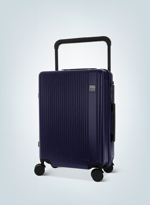 Creative handle design offers maximized base allows for increased packing space. Innovative Extra Wide Handle. TSA approved combination lock for additional security