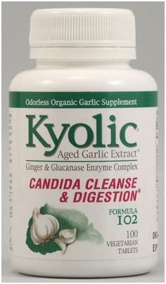 Kyolic 102 Garlic W/Enzyme Veg Tablet - 100 Tabs