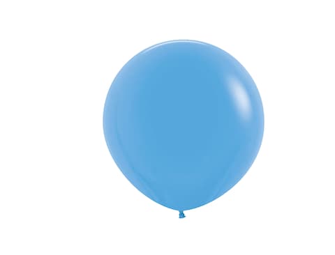 Sempertex 36&#39;&#39;Round Balloon, Latex Balloons, Blue, 2 Pcs, 91.5cm