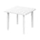 Cosmoplast Square Table White 85x85x78cm
