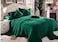 Generic Luxe Soft Faux Fur Sea Six Piece, King Size, Green, W 55.8 X H 48.4 X D 22.8 cm