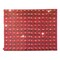 Italo Square Shaped Quilt Foil Balloon Red