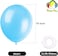 Party Time 20-Pieces 10 inches Standard Baby Blue Balloons, Latex Balloons For Baby Shower, Bridal Shower, Valentine's Day, Wedding Decor &amp; Birthday Party Decoration - Party Supplies