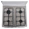Midea Gas Cooker With Full Safety CME6060-D Silver/Black 60x60cm
