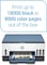 HP Smart Tank 725 All-in-One Printer wireless, Print, Scan, Copy, Auto Duplex Printing, Print up to 18000 black or 8000 color pages, White/Blue  [28B51A]