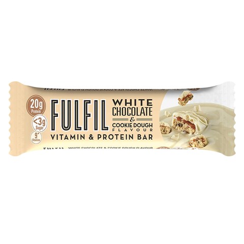 Fulfil White Chocolate Brw Bar 55G