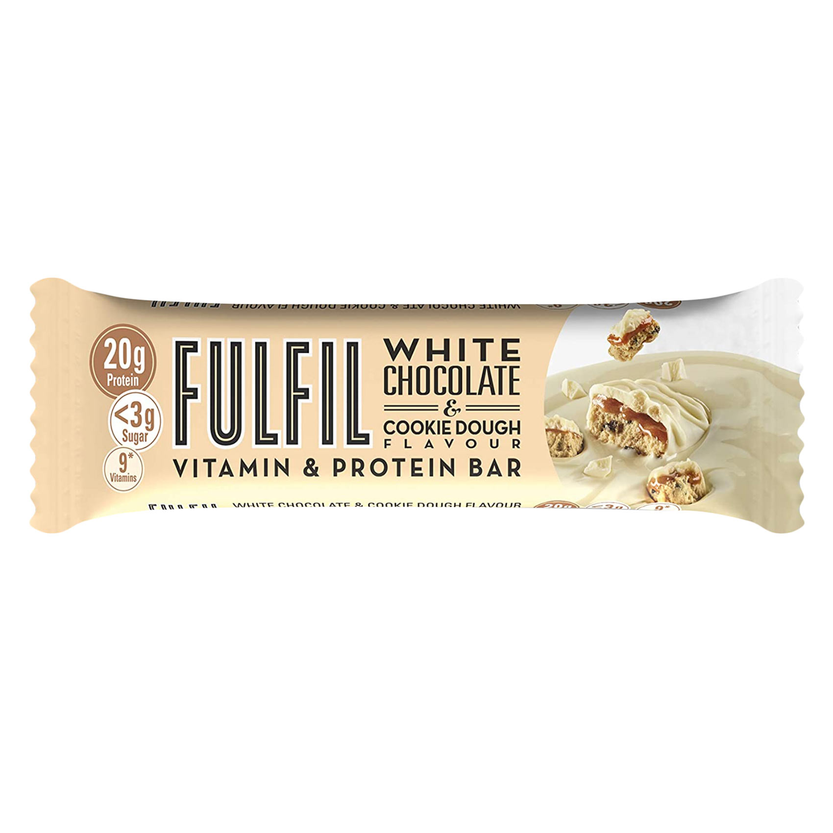 Fulfil White Chocolate Brw Bar 55G