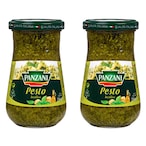 Buy Panzani Pesto Basilico Sauce 200g Pack of 2 in UAE