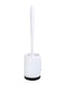 Generic - Toilet Cleaning Brush With Holder White/Black 39.5 x 7.5centimeter