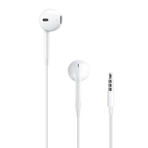 Apple Wired EarPods With AUX Port 3.5mm White