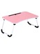 Generic Folding Lazy Desk Pink/Black/White