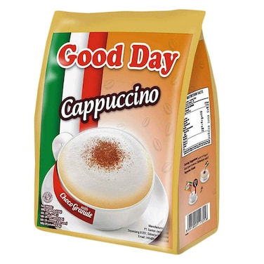 Good Day Cappuccino Instant  Coffee3 In 1 Bag 25g x 20 Pieces