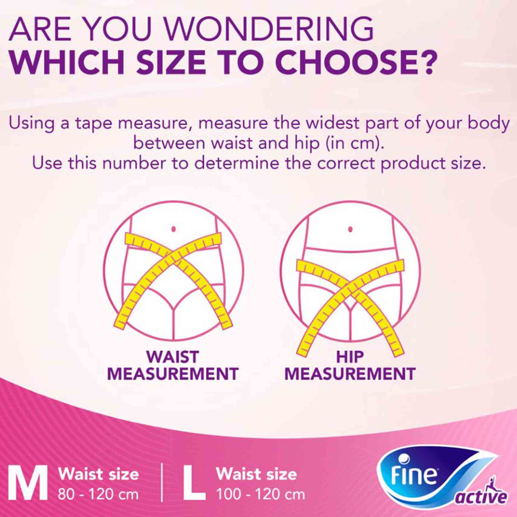 Fine Adult Diaper Size Medium 12 Diaper product thumbnail 4