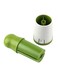 Generic Herb Mill Grinder -White/Green 7.5X17.5X7.5cm