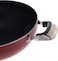 Royalford Gourmet Non-Stick Wok &amp; Lid 28cm, Frying Pan Set, Black-Coated Aluminum Saucepan Cookware