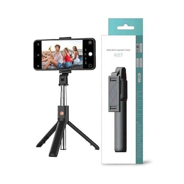 K07 Selfie Stick Tripod Extendable Stick Mini Tripod With Detachable Remote For Smart Phones Selfie Phone Holder