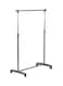 The Living Single Pole Cloth Rack Silver/Grey