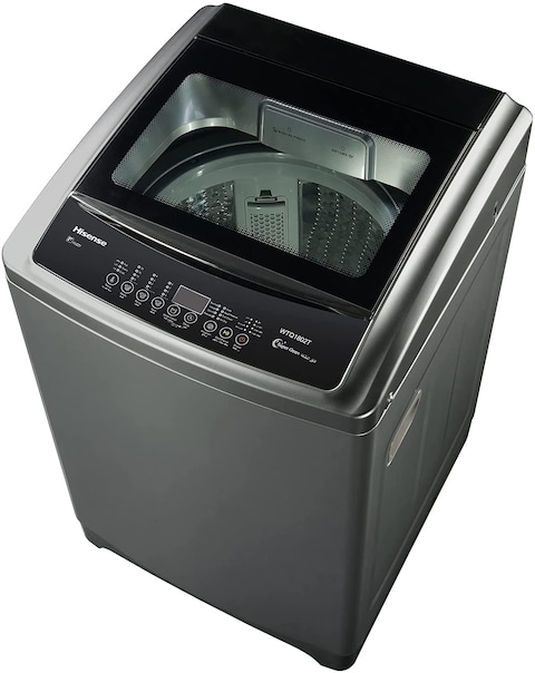 Hisense 8Kg Top Load Washing Machine Titanium, Gray, WTJD802T