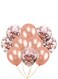 10-Piece 12inch Confetti Latex Balloons Decorative Set