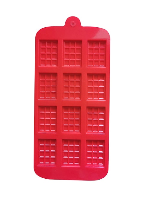 Waffle Silicone Molds 12-Cavity Chocolate DIY Tray Molds for Kitchen Baking