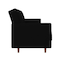 In House Leen 2 In 1 Sofabed Linen Upholstered - Black