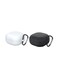 Fitme 2-Piece Of Silicone Case For Samsung Galaxy Buds Live/Buds Pro, Black/White