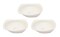 Tendance &#39;s Porcelain 8 inch Soup Plate, White, JX52-A003-04, 3 Pcs Set