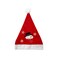 Merry Christmas Santa Hat 40cm 1pc Assorted