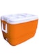 ALSAQER 60-Litre Ice Box Thermo insulated Picnic Cool Box-Thermo Keeper Container Expanded Cooler Fishing Ice Box-Orange
