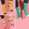 Biggdesign Cats Womens Socks, Ankle Socks For Women, Cotton, Breathable, Midium Thickness, Aesthetic, Cool, Dress Socks, 5 Pairs Premium Quality Crew Bulk Socks