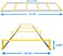 ULTIMAX Speed and Agility Ladder 2-in-1 Speed Hurdles Ladder with Hurdles Training Ladder speed Hurdle
