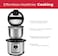 Nutricook Smart Pot Eko 1000 Watts, 9 In 1 Multi Cooker, 6 L, Brushed Stainless Steel/Black