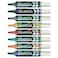 Pentel Maxiflo Chisel Tip White Board Marker Wallet 8 PCS