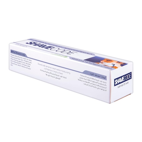 Shave Code Shaving Cream For Sensitive Skin - 90 Ml