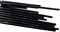 Jiafeng 20 Pcs Melamine Reusable Washable Chinese Japanese Chopsticks - Black