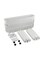 Generic 3-Shelf Storage Rack White