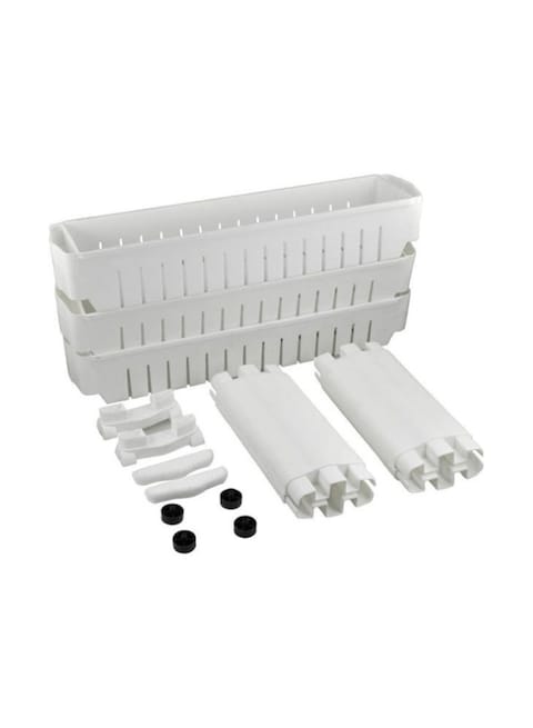 Generic 3-Shelf Storage Rack White