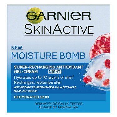 Garnier SkinActive Moisturising Bomb Gel Night Cream 500ml