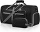 Duffle Bag with Shoes Compartment and Adjustable Strap,Foldable Travel Duffel Bags for Men Women,Waterproof Duffel Bags (85L)