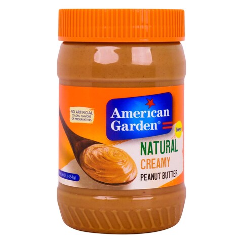 American Garden Creamy Peanut Butter 454g