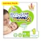 Babyjoy saving pack size 1 newborn up to 4 kg x 13 diapers + 3 free