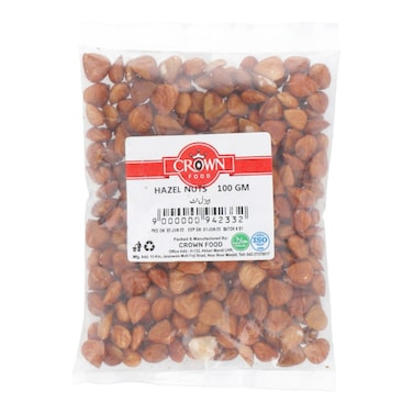 Crown Food Hazel Nuts 100 gr
