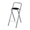 LORA HIGH CHAIR-BACK SILVER/BURG