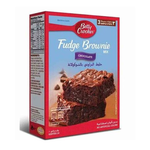 Betty Crocker Chocolate Fudge Brownie Mix 500g