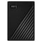 WD My Passport USB 3.2 Gen 1 External 5TB Hard Disk Drive Black