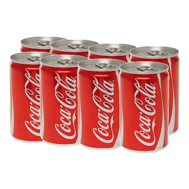 Coca Cola Slim Mini Soft Drink 150ml x8