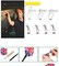 ULTIMAX Professional Dartboard Sets of 6pcs Dart Flights for Leisure Sports and Games 45 cm Darts Dartboard Game Set- Model No.18123